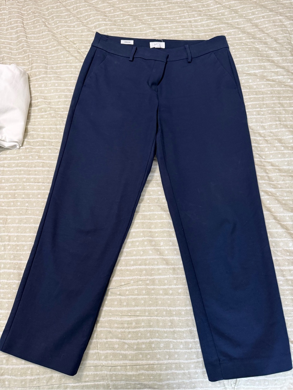 Loft Riviera Slim Navy Dress Pants